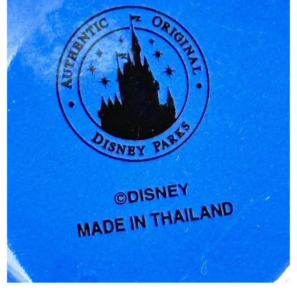 Walt Disney World Theme Park Mug Where Magic Mug Blue 3D with Glitter - Picture 6 of 8